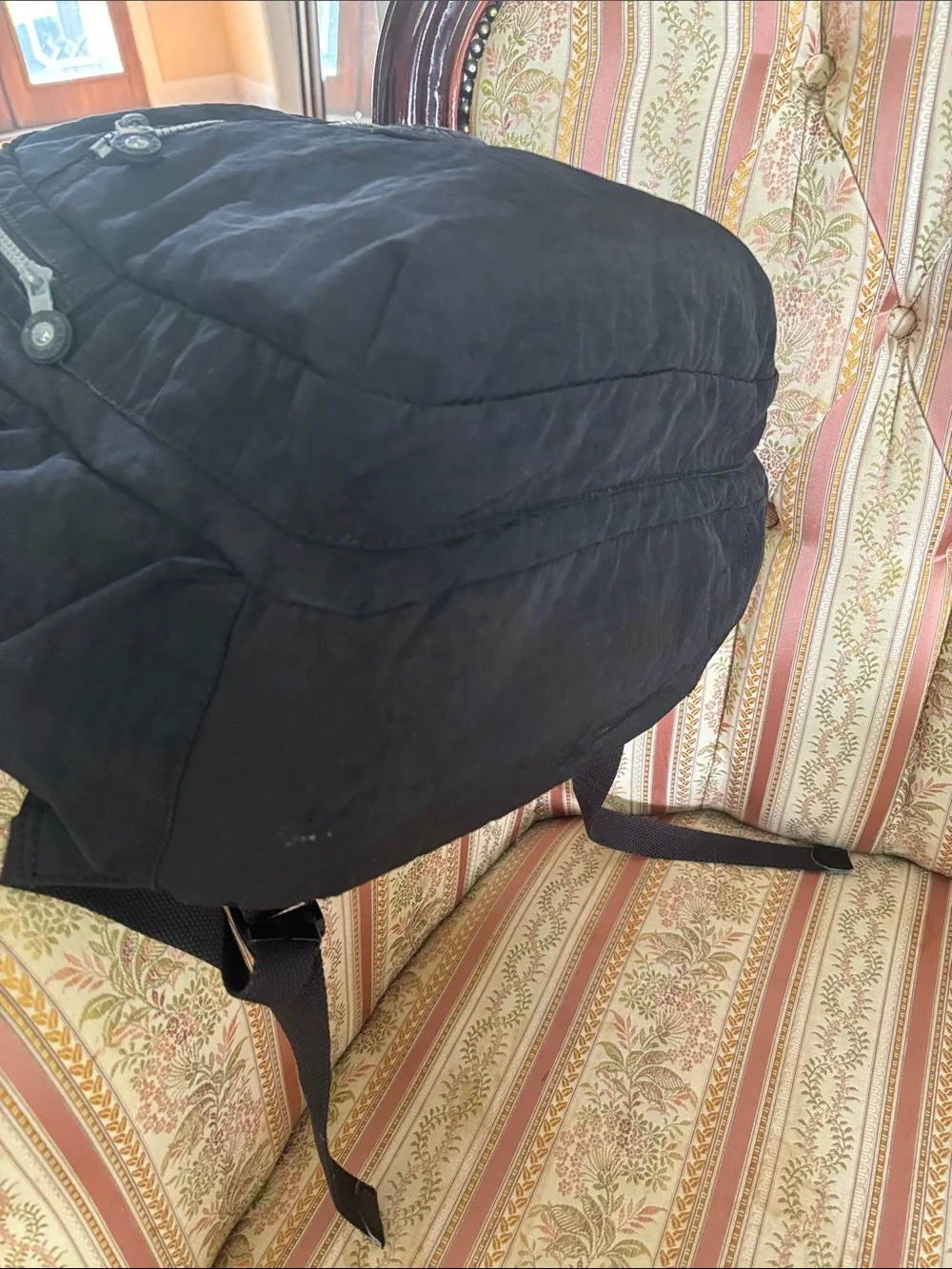 Kipling Large Nylon black  backpack